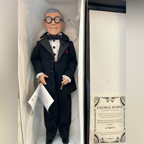 George Burns 100th anniversary collector figure by effanbee doll company - Picture 2 of 12